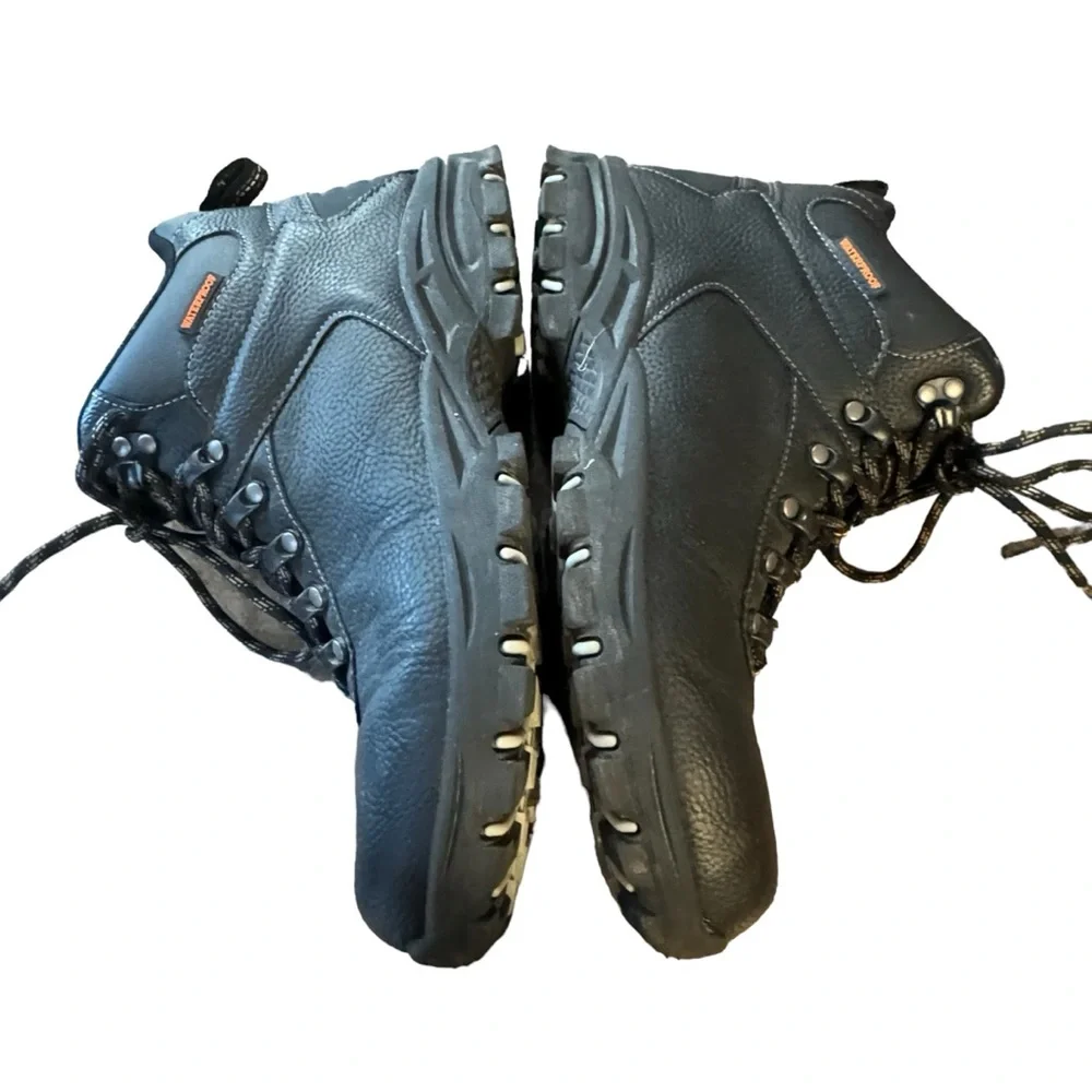 *Men’s Khombu Size 9 Black All Man Made “Jared” Hiking Boots